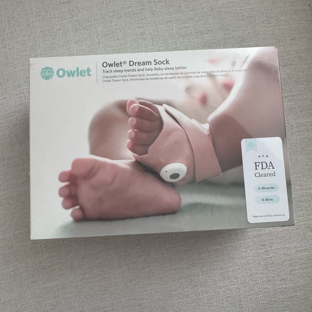 Owlet Dream Sock in Pink